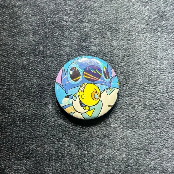 Lilo & Stitch - 4 Button Set (Handmade) - Picture 4 of 9